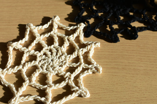 The widow's web coaster