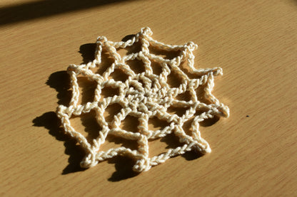 The widow's web coaster